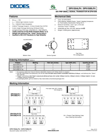  Datasheet Preview Page 1