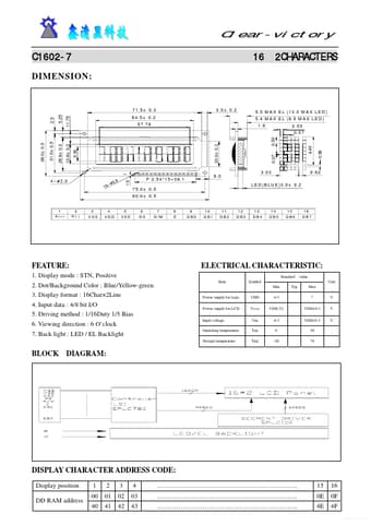 Datasheet Preview Page 1