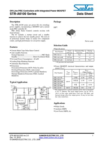  Datasheet Preview Page 1