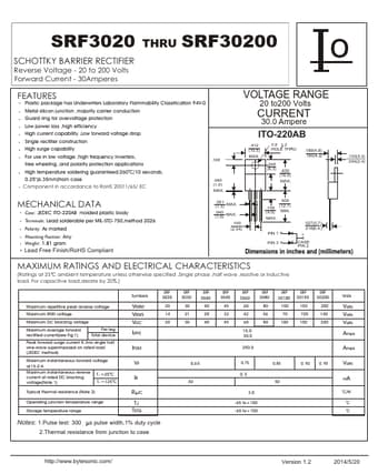  Datasheet Preview Page 1