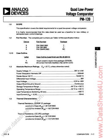  Datasheet Preview Page 1
