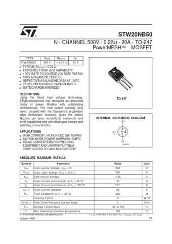  Datasheet Preview Page 1