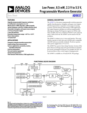  Datasheet Preview Page 1