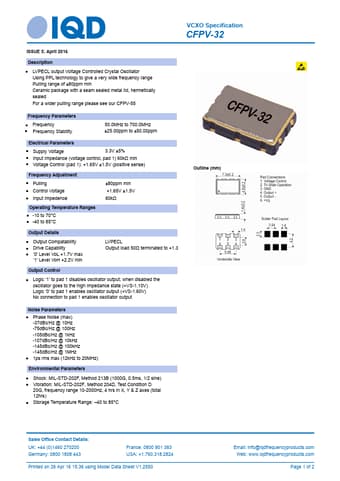  Datasheet Preview Page 1
