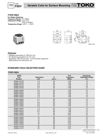  Datasheet Preview Page 1