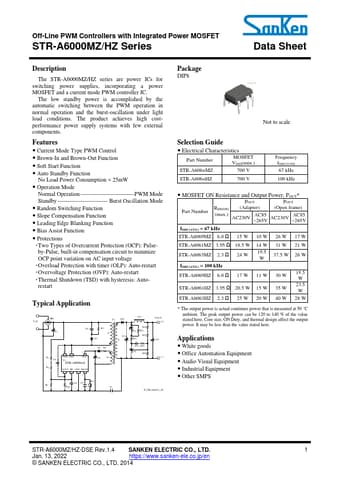  Datasheet Preview Page 1