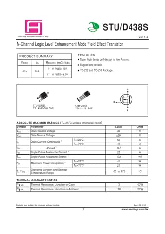  Datasheet Preview Page 1