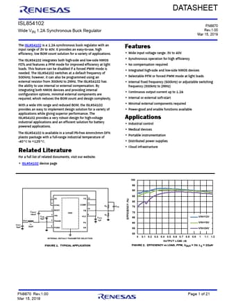  Datasheet Preview Page 1
