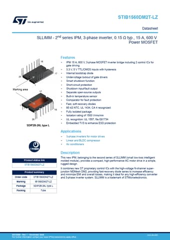  Datasheet Preview Page 1