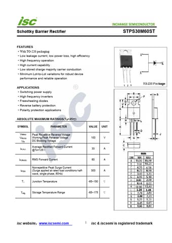  Datasheet Preview Page 1