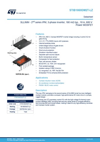  Datasheet Preview Page 1