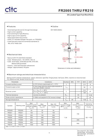  Datasheet Preview Page 1