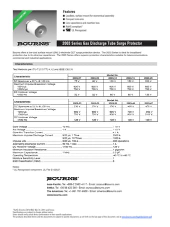  Datasheet Preview Page 1