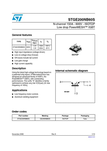  Datasheet Preview Page 1