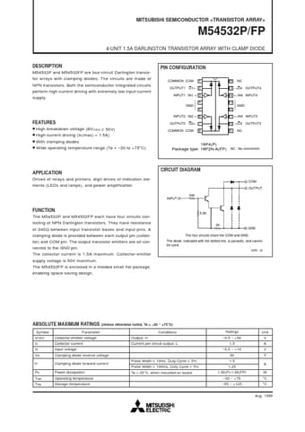  Datasheet Preview Page 1