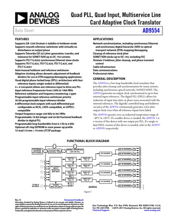  Datasheet Preview Page 1