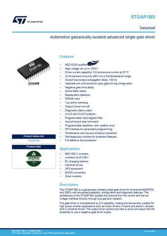  Datasheet Preview Page 1