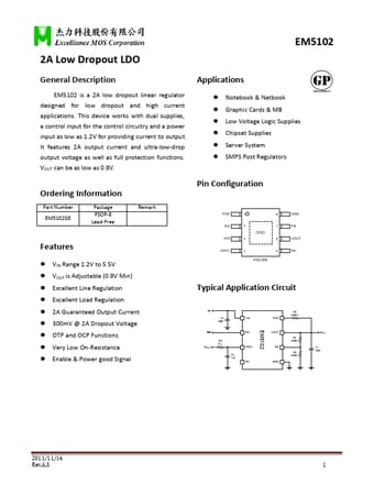  Datasheet Preview Page 1