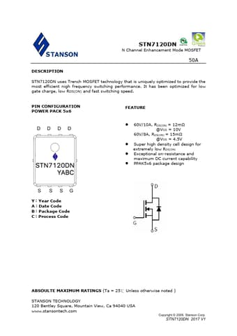  Datasheet Preview Page 1