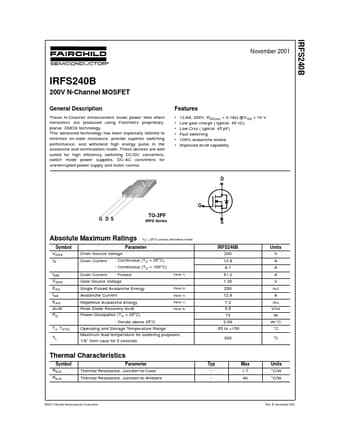  Datasheet Preview Page 1