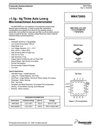  Datasheet Preview Page 1