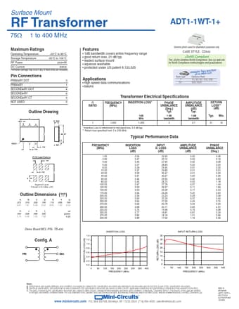  Datasheet Preview Page 1