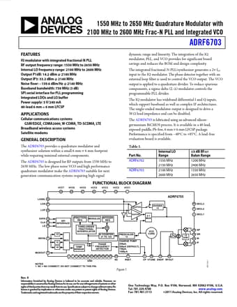  Datasheet Preview Page 1