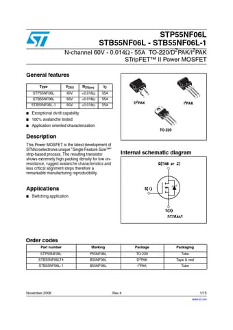  Datasheet Preview Page 1