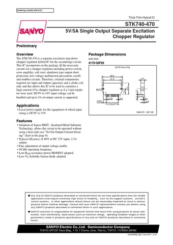  Datasheet Preview Page 1