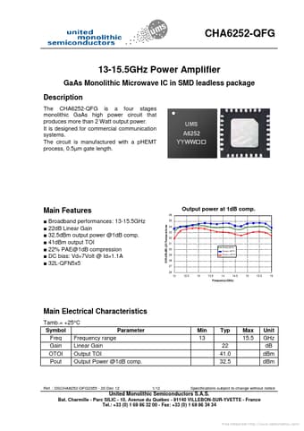  Datasheet Preview Page 1