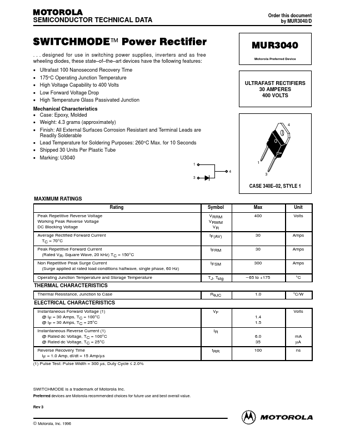  Datasheet Preview Page 1