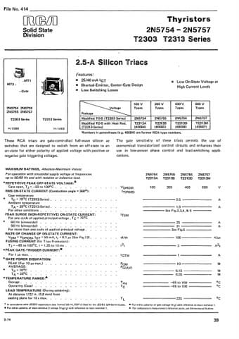  Datasheet Preview Page 1
