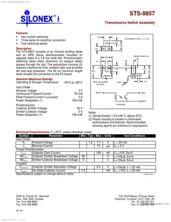  Datasheet Preview Page 1