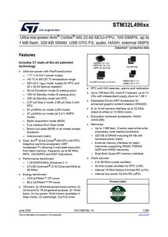  Datasheet Preview Page 1