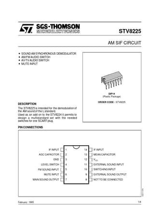  Datasheet Preview Page 1