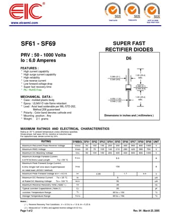  Datasheet Preview Page 1