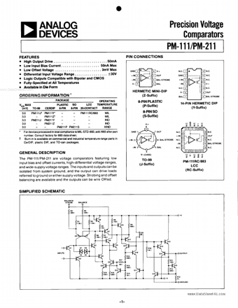  Datasheet Preview Page 1