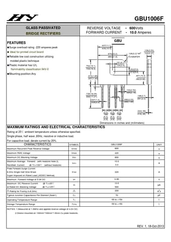 Datasheet Preview Page 1