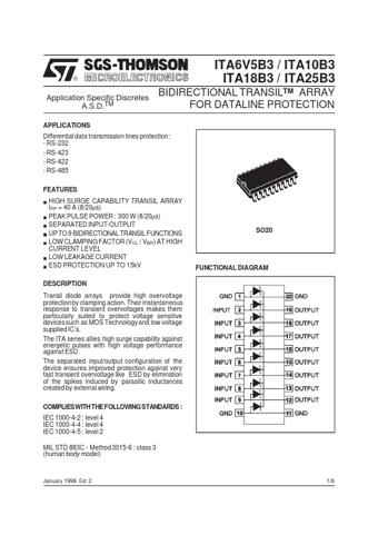  Datasheet Preview Page 1