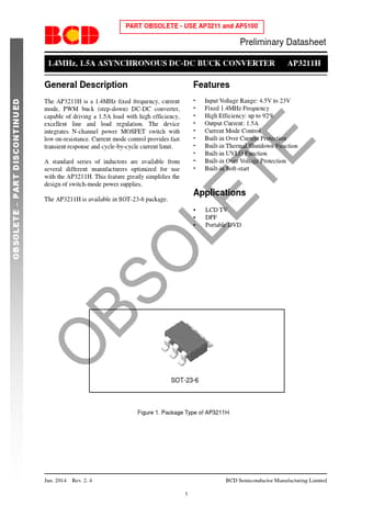  Datasheet Preview Page 1