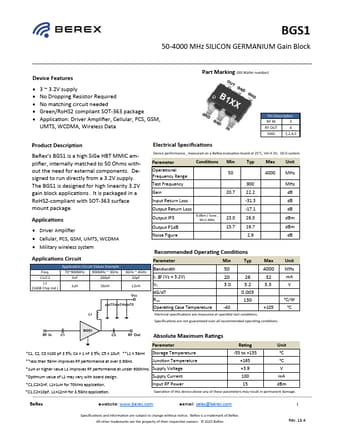 Datasheet Preview Page 1