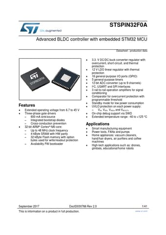  Datasheet Preview Page 1