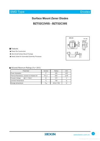 Datasheet Preview Page 1