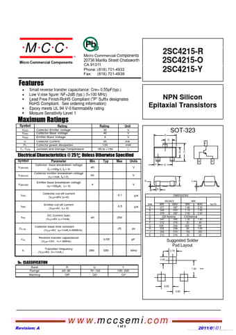  Datasheet Preview Page 1