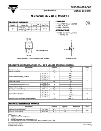  Datasheet Preview Page 1
