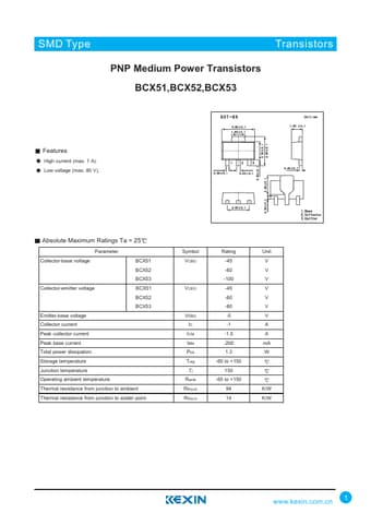  Datasheet Preview Page 1