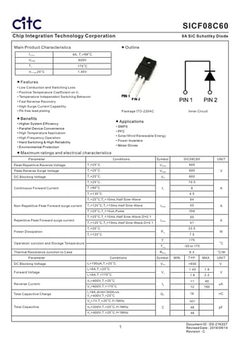  Datasheet Preview Page 1