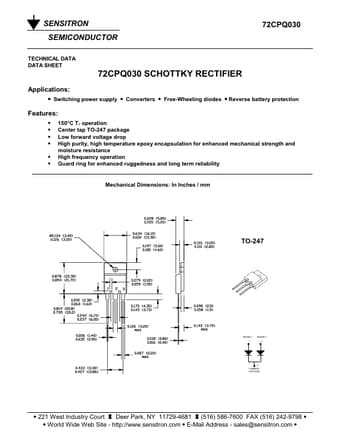  Datasheet Preview Page 1