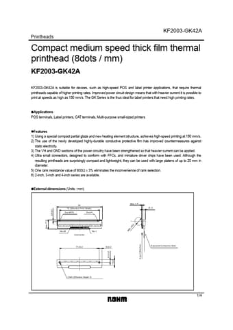  Datasheet Preview Page 1