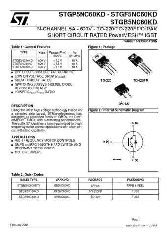  Datasheet Preview Page 1